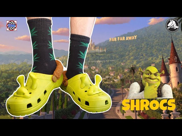 I Found These UNDER RETAIL On Release Day! Shrek Crocs On Feet