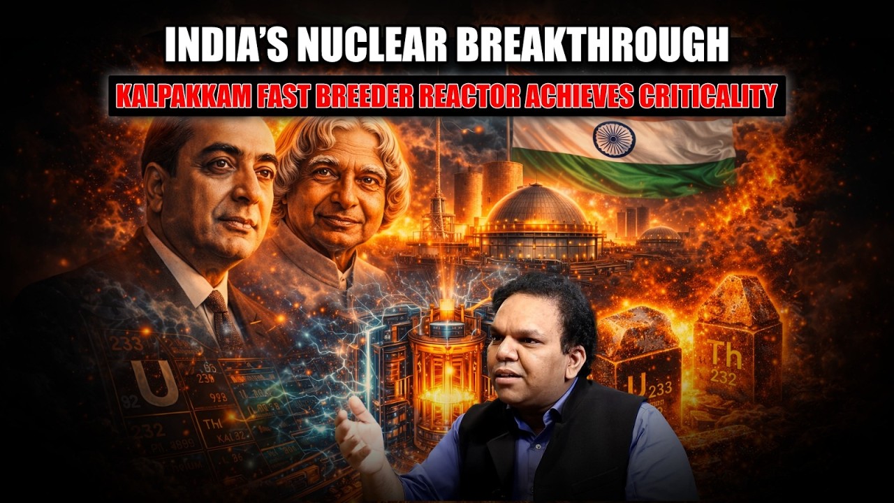 India’s Nuclear Breakthrough: Kalpakkam Fast Breeder Reactor Achieves Criticality
