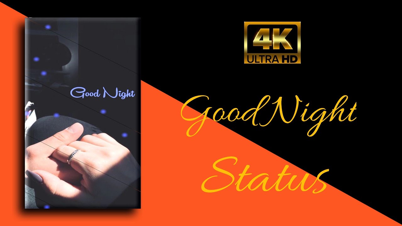 😍 Good Night Love WhatsApp Status 🥰 4K Full Screen Video 