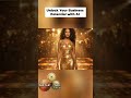 Dance the Night Away: Gold Outfit Shines Under Disco Ball! #shorts
