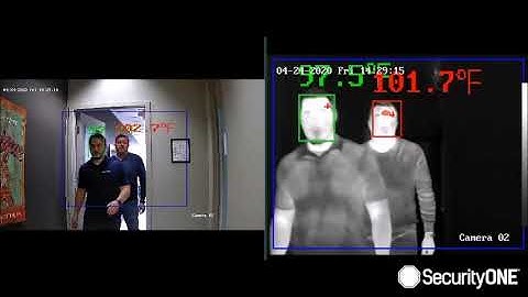 Fever Detection Camera Demo