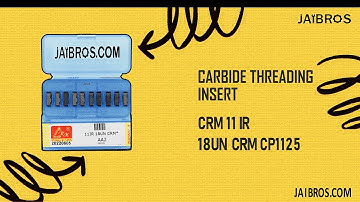 11IR 18UN Internal Threading CRM Carbide Insert - Jaibros