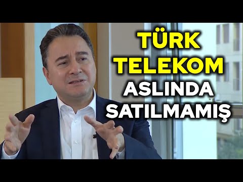 Ali Babacan Türk Telekom'un özelleştirilmesi hakkında yanlış bilinenleri Özlem Gürses'e anlattı