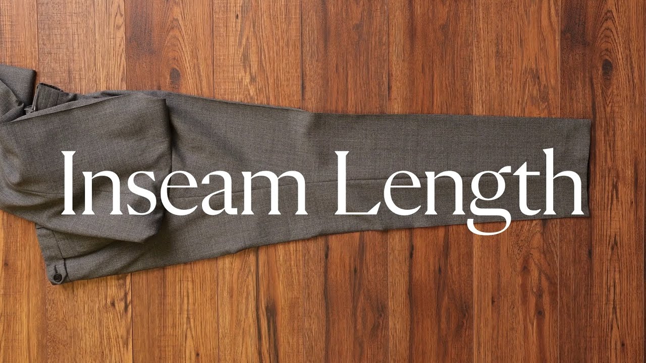 How To Measure Your Dress Pant: Inseam Length 