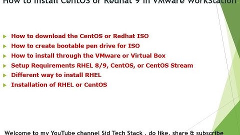 How to Install Redhat 9 in VMware WorkStation