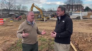 Construction Update on Danville's Riverfront Park