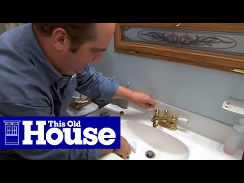 How do you install a Kohler faucet aerator?