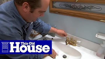 How to Replace a Faucet Aerator | This Old House