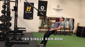 TRX Single Arm Row