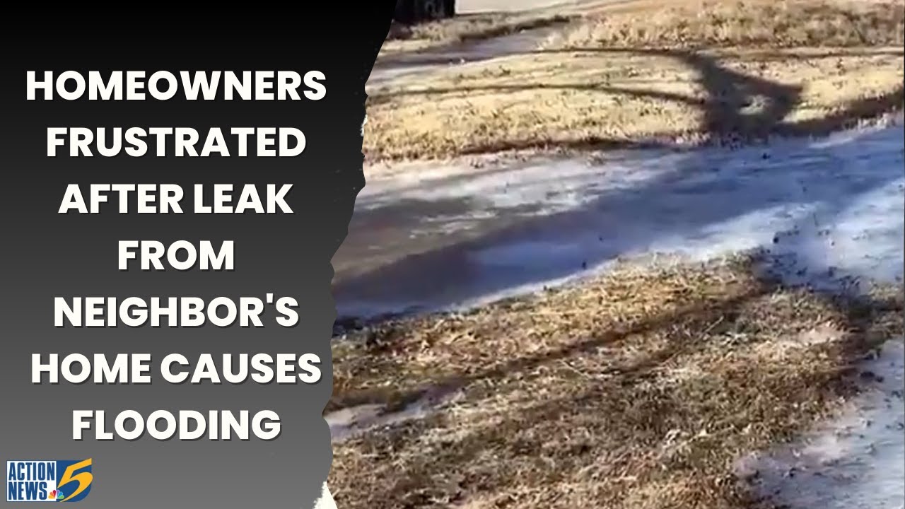 East Memphis homeowners frustrated after leak from neighbor's home causes flooding in their front...
