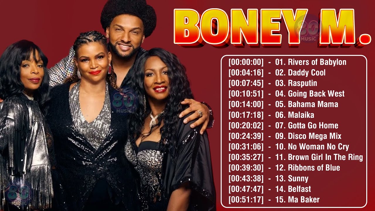 Boney M Greatest Hits 2025 - The Best Of Boney M Full Album 2025