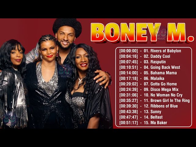 Boney M Greatest Hits 2025 - The Best Of Boney M Full Album 2025