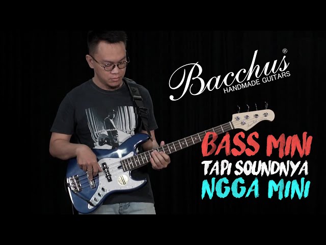 ベース Baccuhs WJB-mini BLK UNIVERSE Series Bacchus Universe WJB-MINI demoed by Rony Wijaya - YouTube