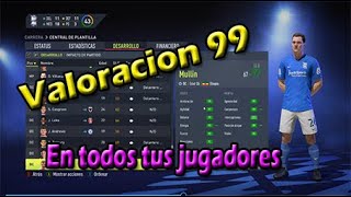 Valoración 99 en todos tus jugadores y juveniles II tabla Cheat Engine para FIFA22