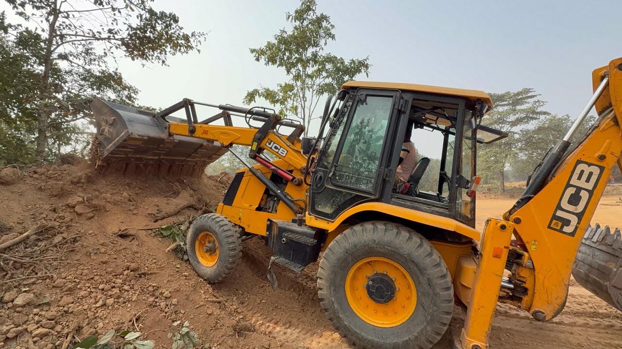 JCB 3dx Xpert Eco Loading Mud Sonalika Mahindra Swaraj Messhie ll JCB Working video ll JCB Tractor 