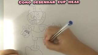 Como Desenhar O Cuphead E Mugman - Caneco E Xicrinho