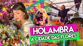 VLOGÃO PASSEANDO POR HOLAMBRA💐🎉🌺