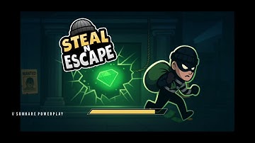 Steal N Escape - Thief Sim 3D Walkthrough Level 10 To 15 Gameplay Video @VSunharePowerPlay 