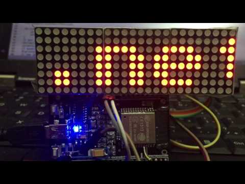 esp32 led matrix