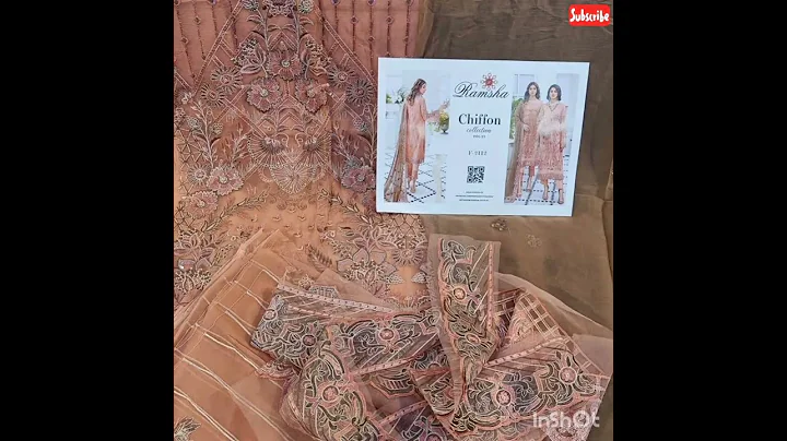 🥰🔥 #RAMSHA LUXURY CHIFFON COLLECTION Vol-21 👌# trending#fashion#style#luxury#shorts#ytshorts#viral