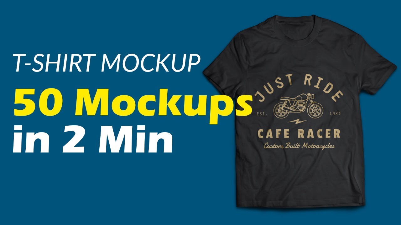 Download Best T Shirt Mockup Generator 50 Mockups In 2 Minutes Youtube