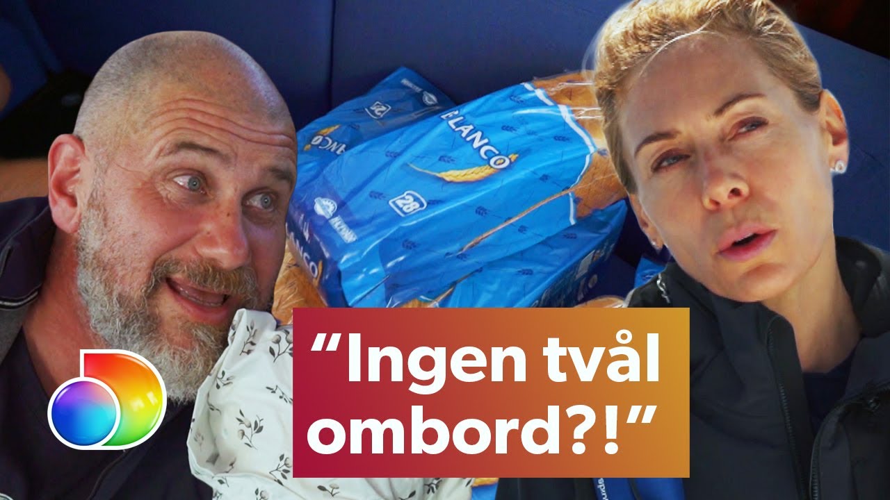 Över Atlanten | Toast och majonnäs i massor, men ingen tvål eller tandkräm! | discovery+ Sverige