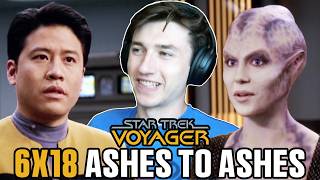 STAR TREK VOYAGER 6X18 “Ashes to Ashes” | FIRST TIME WATCHING REACTION