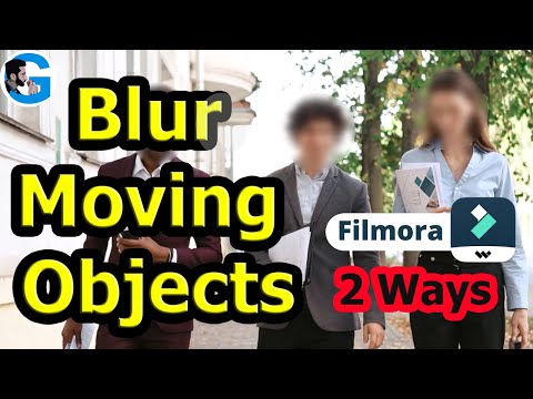How to Blur Face in Filmora X and Blur Moving objects in a Video.