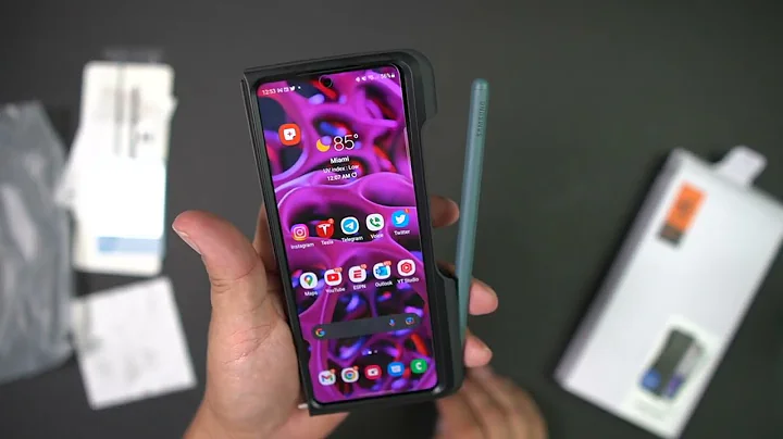 Samsung Galaxy Z Fold 4 - Spigen Thin Fit P (S Pen) Case