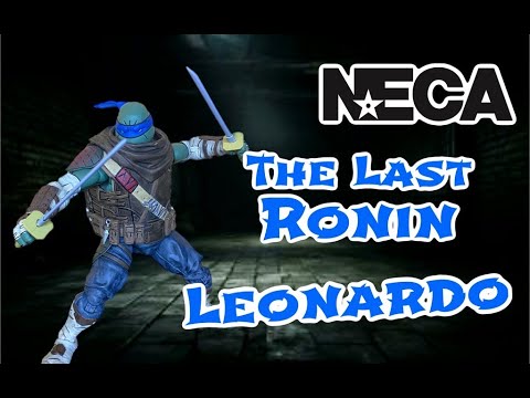 Neca The Last Ronin LEONARDO Action Figure Review #tmnt #leonardo #ninjaturtles #actionfigures