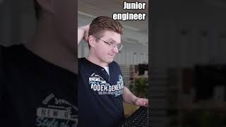 Senior programmers vs junior developers #shorts