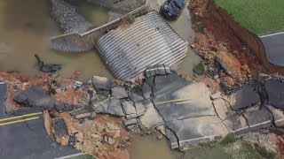 A look at widespread flood damage in Alamance County