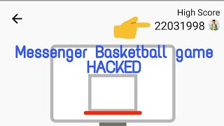 How to hack Facebook messenger Basketball Game screenshot 5