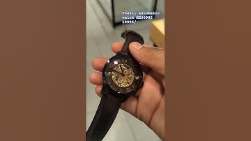 Fossil automatic watch #fossil #automaticwatches #watch #watchestyle