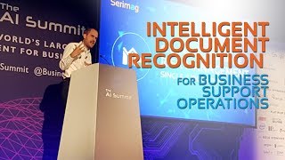[AI Summit London] Intelligent Document Recognition for Business Support Operations