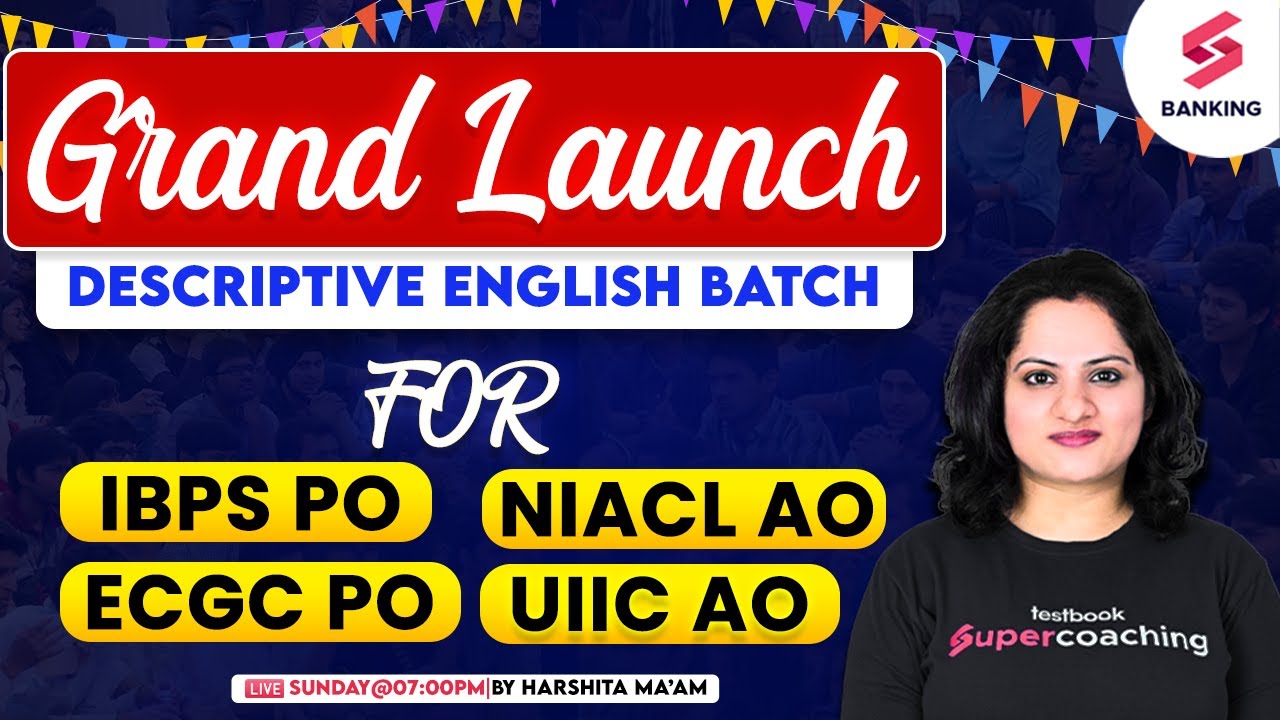 New Descriptive English Batch Launch &Detailed Strategy for Upcoming ...