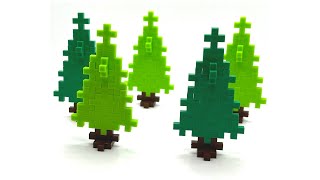 Plus-Plus Creation: 1 Minute Pinetree