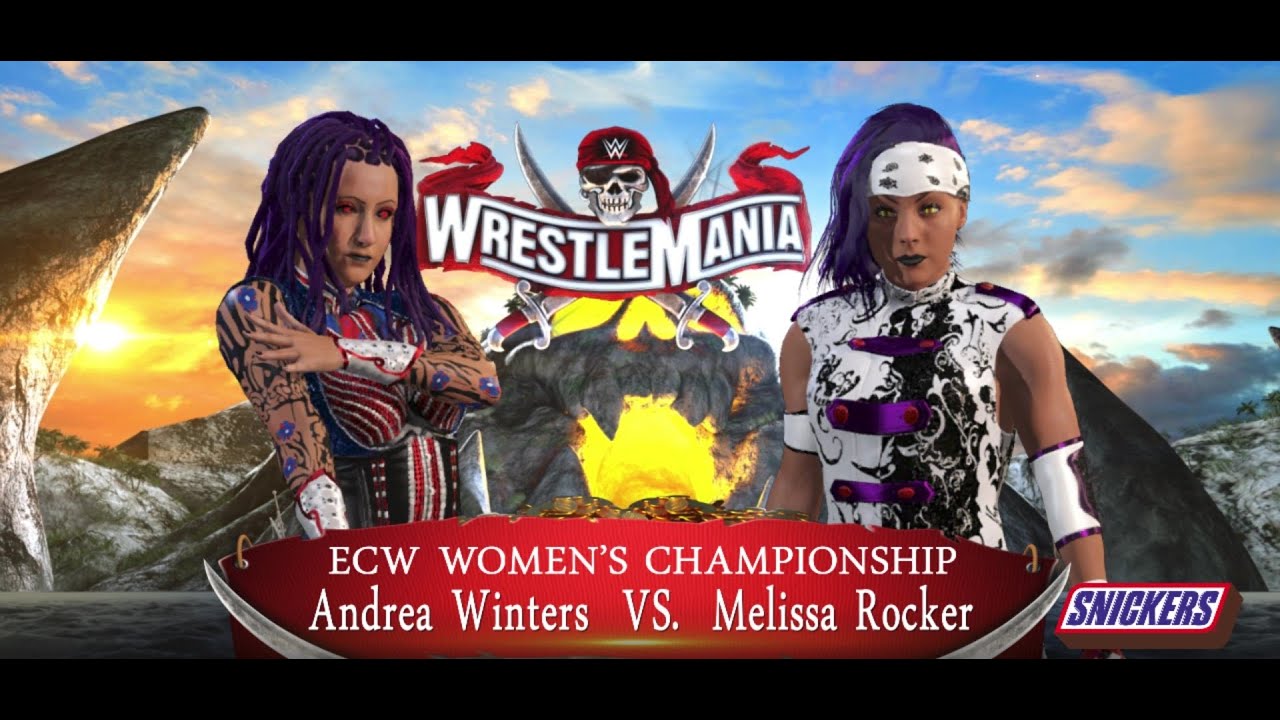 Melissa Rocker Andrea Winter vs. Melissa Rocker for the ECW Women's Championship - YouTube