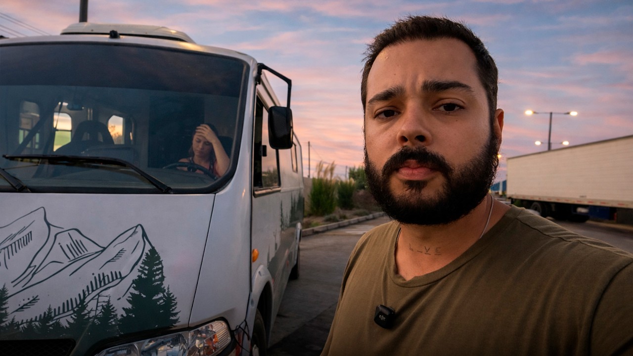 Fomos obrigados a parar