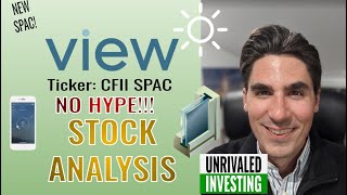 CFII Stock is merging with VIEW Stock. CFII SPAC! CEO thinks they can grow at ~100% for years!