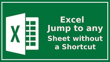 Excel Quick Tip  Jump to Any Sheet with a Shortcut