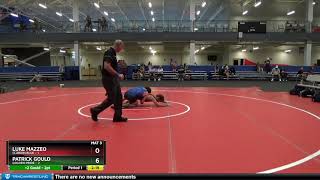 Luke Mazzeo Clarion Blue vs Patrick Gould Golden Pride 2021 OAC Duals