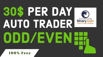 Binary.com Bot Free | 30$ Per Day | DigitPad