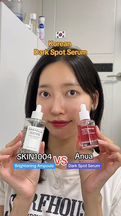 🔥2 viral Korean dark spot products! Anua or Skin1004? #anua #skin1004 #kbeauty #darkspots #serum