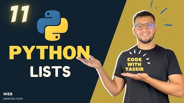 11 - Lists  in Python - BDarija ( تعلم بايثون بالدارجة )