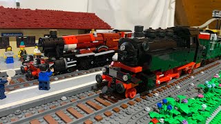 Unser Lego Stadt Update 28 - Neuer Eisenbahnwaggon, Hogwarts Express und DeLorean
