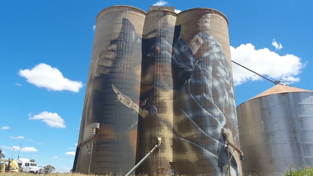 Nullawil Silo Art Victoria