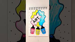 Creative Drawing Ideas 💡 #ytshorts #drawingideas #frontpagedecoration #frontpage #artideas #artwork