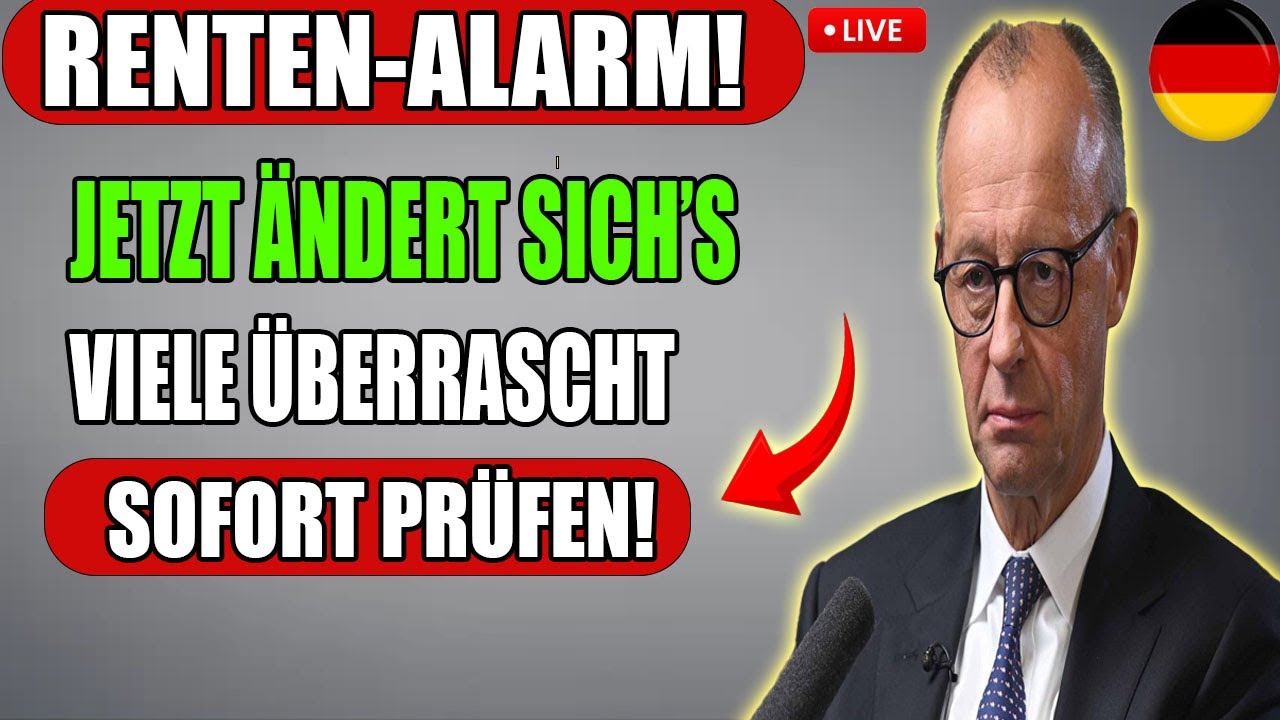 🚨 Renten-Update aus Berlin: Auszahlung sofort geändert – Viele sind überrascht!