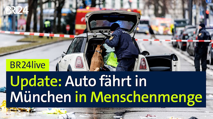 München: Auto fährt in Menschenmenge - Söder und Herrmann äußern sich | BR24live